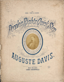 People's Rights Quick Step, Auguste Davis, 1874