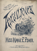 Ambulane Galop, Mamie E. Power, 1887