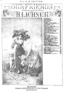 Im Sturmwind, Heinrich Lichner, 1884