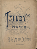 Trilby March, H. A. Van Der Cruyssen, 1895