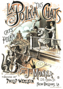 Polka Des Chats, J. Monna, 1894