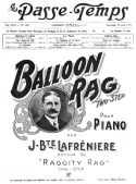 Balloon Rag, Jéan-Baptiste Lafrenière, 1911