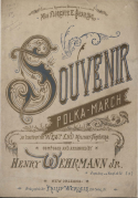 Souvenir, Henry Wehrmann Jr, 1890