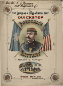 Lousiana Field Artillery, Morgan C. Kennedy, 1892