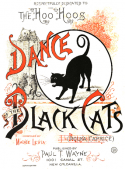 Dance Of The Black Cats, Maude Levia, 1895