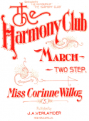 The Harmony Club, Corinne Willoz, 1899
