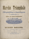 Marche Triomphale, Hubert Rolling, 1885