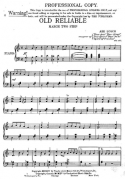 Old Reliable, Abe Losch, 1915