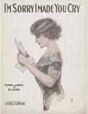 I'm Sorry I Made You Cry (song), N.J.Clesi, 1918