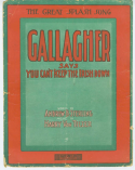 Gallagher, Harry Von Tilzer, 1910