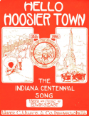 Hello, Hoosier Town, Edwin S. East, 1916