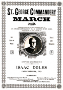 St. George Commadery, Isaac Doles, 1883