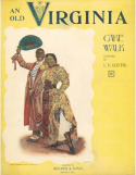 An Old Virginia Cake Walk, Louise V. Gustin, 1899
