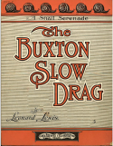 Buxton Slow Drag, Leonard Lewis, 1907