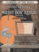 Climbing Up The Scales, Irving Berlin, 1923