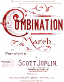 Combination March, Scott Joplin, 1896