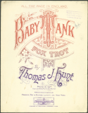 Baby Tank, Thomas J. Hunt, 1918