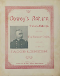 Dewey's Return, Jacob Lenzen, 1898