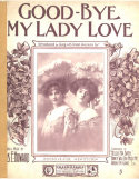 Good-Bye, My Lady Love version 1, Joseph E. Howard, 1904