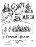 The Verdict March, Eugene L. Blake, 1882