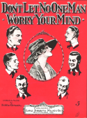 Don't Let No One Man Worry Your Mind, Eddie Green, 1920
