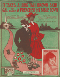 It Takes A Long Tall Brown-Skin Gal, Will E. Skidmore, 1917