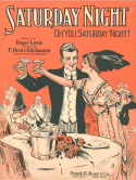 Saturday Night, Frank Henri Klickmann, 1912