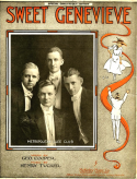 Sweet Genevieve, Henry Tucker, 1916