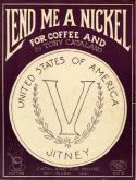 Lend Me A Nickel, Tony Catalano, 1919