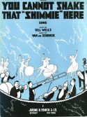 You Cannot Shake That Shimmie Here, Gus Van; Joe Schenck, 1919