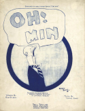 Oh! Min!, Isham E. Jones, 1918