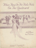 When They Do The Hula Hula On The Boulevard, Ray Lawrence, 1918