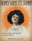 Honey, When It's Sunny, Charlotte Blake, 1909