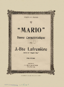 Mario, Jéan-Baptiste Lafrenière, 1914