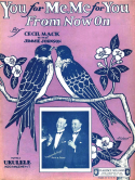 You For Me, Me For You, Cecil Mack; James Price Johnson, 1926
