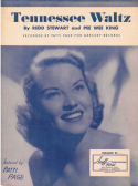 Tennessee Waltz version 2, Redd Stewart; Pee Wee King, 1948