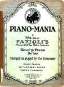 Piano Mania, Billy Fazioli, 1922