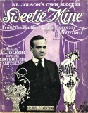 Sweetie Mine, Al Jolson, 1919