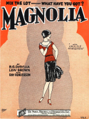 Magnolia, Bud G. De Sylva; Lew Brown; Ray Henderson, 1927