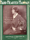Hard Hearted Hannah, Jack Yellen; Milton Ager; Bob Bigelow; Chas Bates, 1924