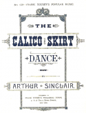 The Calico Skirt Dance, Arthur Sinclair, 1891