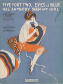 Five Foot Two, Eyes Of Blue (Has Anybody Seen My Girl?) version 1, Ray Henderson, 1925