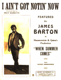 I Ain't Got Nothin' Now, Billy Baskette, 1925