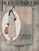 Please Don't Go, Billy Baskette, 1917