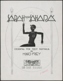 Sarah From Sahara, Hugo Frey, 1918
