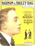 Barnum  And Bailey Rag, George M. Cohan, 1915
