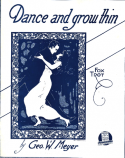 Dance And Grow Thin, George W. Meyer, 1916
