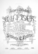 Jeanie With The Light Brown Hair version 1, Stephen C. Foster, 1854