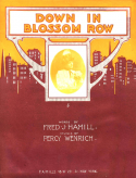 Down In Blossom Row, Percy Wenrich, 1905