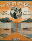 Where The Oceans Meet In Panama, Harry Jentes, 1914